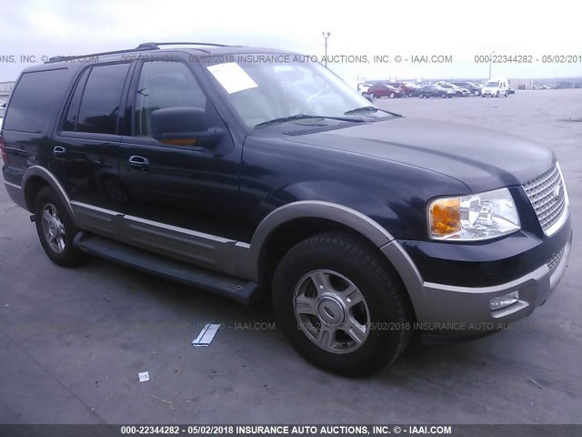 1FMFU17L73LB28044 - 2003 FORD EXPEDITION EDDIE BAUER BLACK photo 1