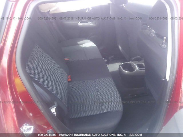 JN8AF5MV8GT657888 - 2016 NISSAN JUKE S/SV/SL/NISMO RED photo 8