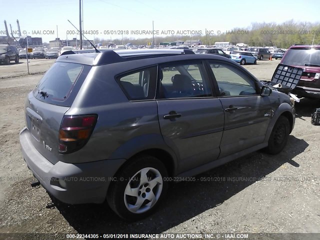 5Y2SM65806Z461394 - 2006 PONTIAC VIBE GRAY photo 4