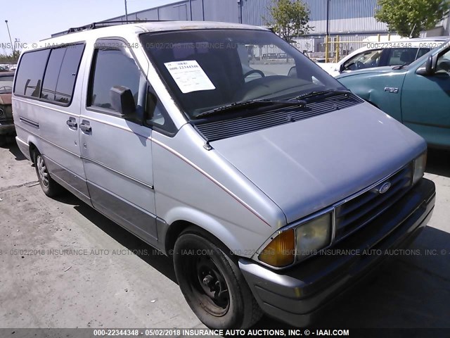 1FMDA31X4RZA89474 - 1994 FORD AEROSTAR GRAY photo 1