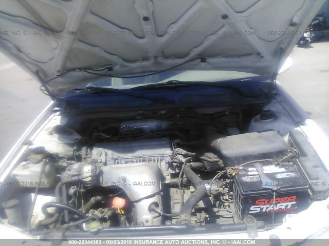 4T1BG22K21U830421 - 2001 TOYOTA CAMRY CE/LE/XLE 白色 照片 10