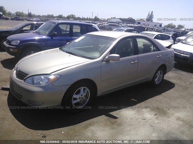 4T1BE32K24U366708 - 2004 TOYOTA CAMRY LE/XLE/SE 金色 照片 2