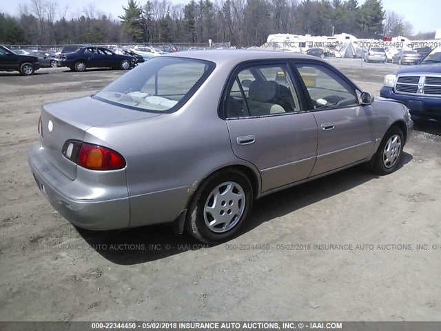2T1BR18E0YC331568 - 2000 TOYOTA COROLLA VE/CE/LE 棕色 照片 4