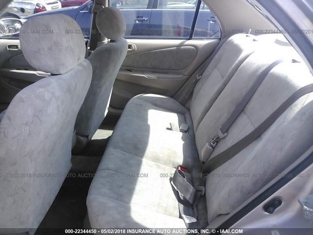 2T1BR18E0YC331568 - 2000 TOYOTA COROLLA VE/CE/LE 棕色 照片 8