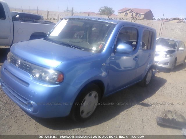 JN8AZ2KR9DT305782 - 2013 NISSAN CUBE S/SL BLUE photo 2