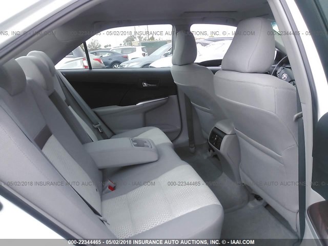 4T4BF1FK0ER390637 - 2014 TOYOTA CAMRY L/SE/LE/XLE 白色 照片 8