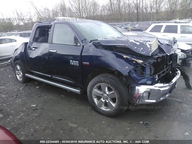 1C6RR7LT7GS360321 - 2016 DODGE RAM 1500 Dark Blue photo 1