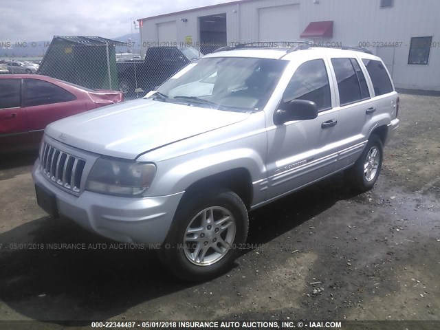 1J8GW48S84C180433 - 2004 JEEP GRAND CHEROKEE LAREDO/COLUMBIA/FREEDOM 灰色 照片 2