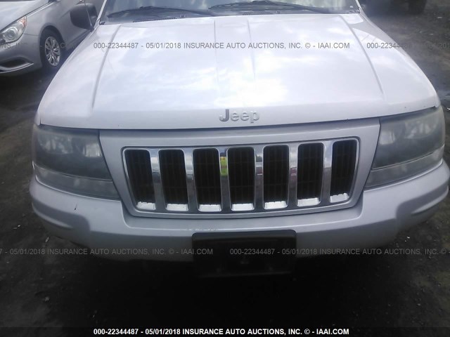 1J8GW48S84C180433 - 2004 JEEP GRAND CHEROKEE LAREDO/COLUMBIA/FREEDOM 灰色 照片 6