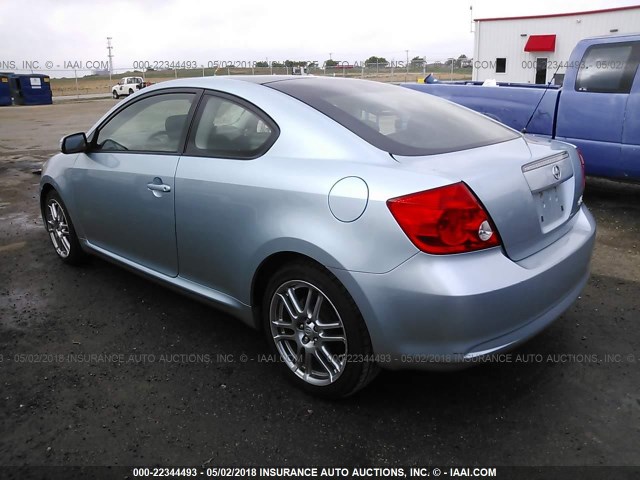 JTKDE177570216554 - 2007 TOYOTA SCION TC 蓝色 照片 3