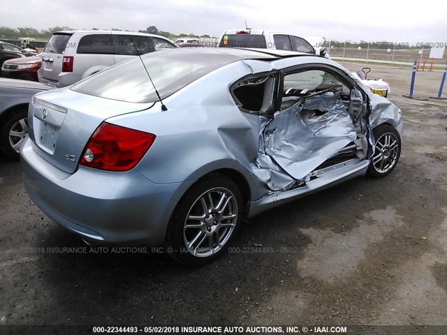 JTKDE177570216554 - 2007 TOYOTA SCION TC 蓝色 照片 4