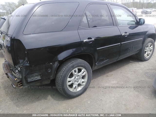 2HNYD18845H512641 - 2005 ACURA MDX TOURING BLACK photo 4