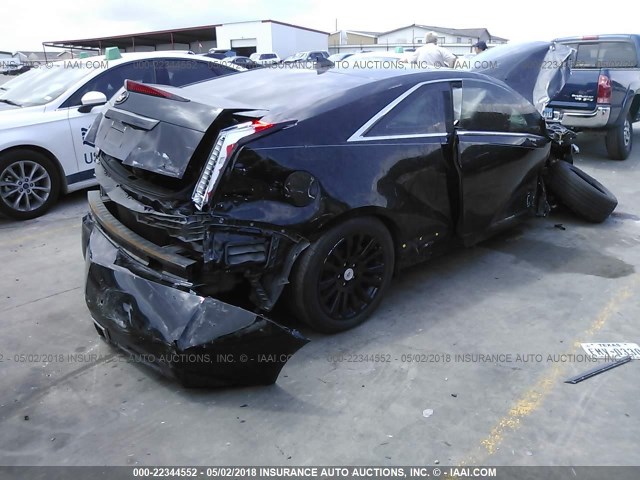 1G6DC1E34E0130598 - 2014 CADILLAC CTS PERFORMANCE COLLECTION Черный фото 4