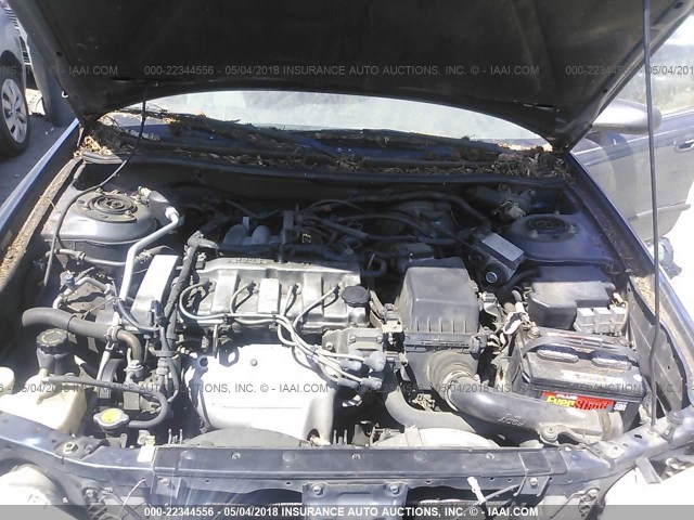 1YVGF22C515241065 - 2001 MAZDA 626 ES/LX BLUE photo 10