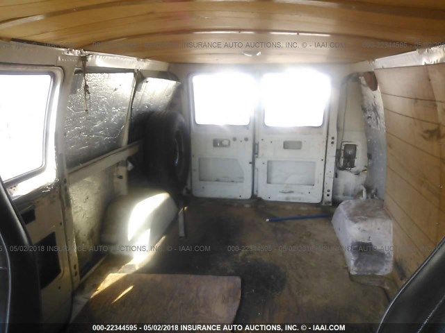 2B7HB21Y6MK402929 - 1991 DODGE RAM VAN B250 WHITE photo 8