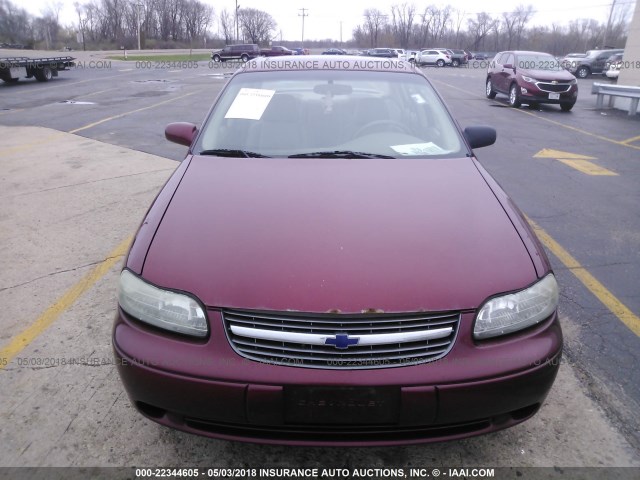 1G1NE52J12M589574 - 2002 CHEVROLET MALIBU LS 栗色 照片 6