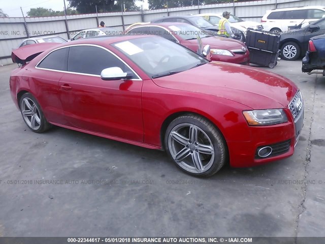 WAUCVAFR6AA056799 - 2010 AUDI S5 PREMIUM PLUS RED photo 1