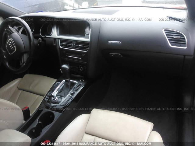 WAUCVAFR6AA056799 - 2010 AUDI S5 PREMIUM PLUS 红色 照片 5
