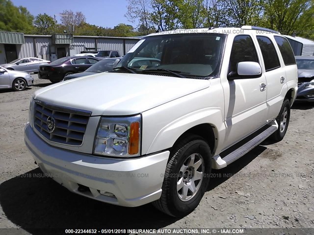 1GYEK63N35R229702 - 2005 CADILLAC ESCALADE LUXURY თეთრი ფოტო 2