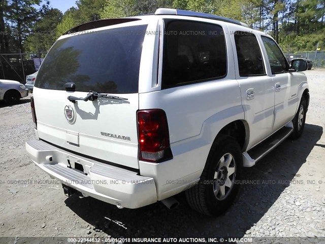 1GYEK63N35R229702 - 2005 CADILLAC ESCALADE LUXURY თეთრი ფოტო 4