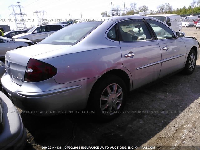 2G4WC552361233338 - 2006 BUICK LACROSSE CX Light Blue photo 4