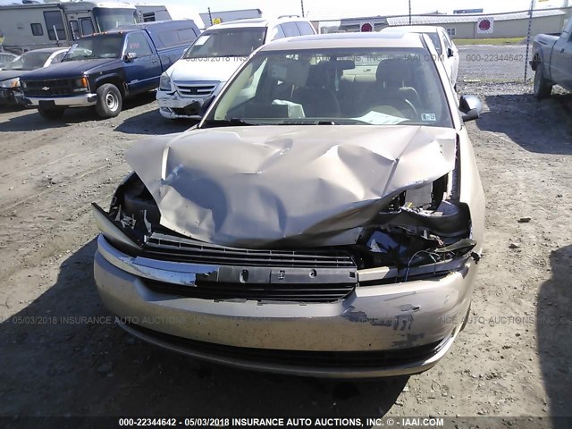 1G1ZT54824F125024 - 2004 CHEVROLET MALIBU LS GOLD photo 6