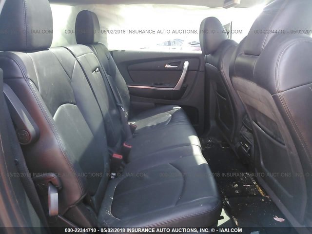 1GKKVREDXCJ163719 - 2012 GMC ACADIA SLT-1 Czarny zdjęcie 8