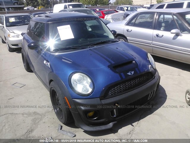 WMWMF73577TT86518 - 2007 MINI COOPER S BLUE photo 1