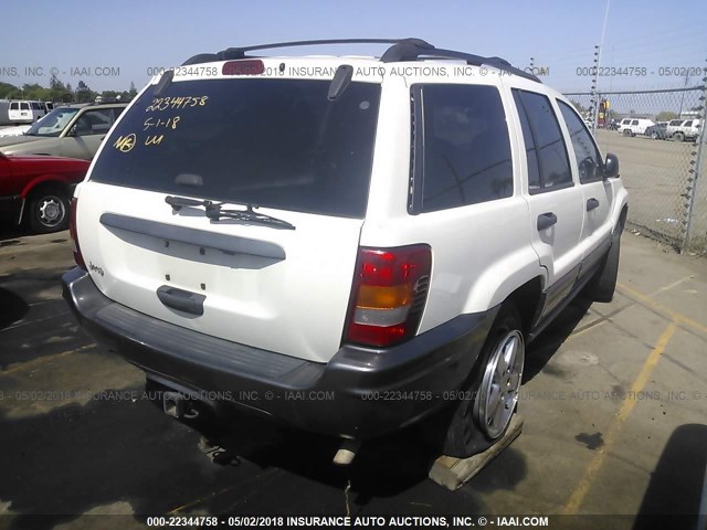 1J4GX48S34C422916 - 2004 JEEP GRAND CHEROKEE LAREDO/COLUMBIA/FREEDOM 白色 照片 4