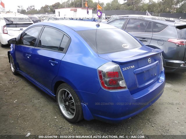 3N1AB61EX9L684568 - 2009 NISSAN SENTRA 2.0/2.0S/2.0SL BLUE photo 3