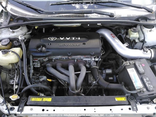 JTKDE167280226252 - 2008 TOYOTA SCION TC 白色 照片 10
