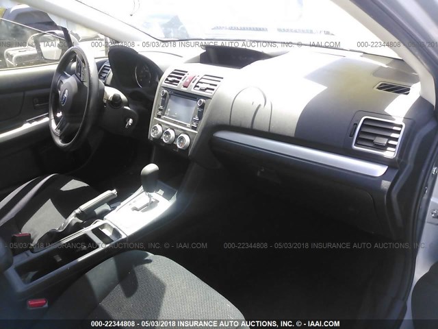 JF1GJAA67GH023474 - 2016 SUBARU IMPREZA ვერცხლისფერი ფოტო 5