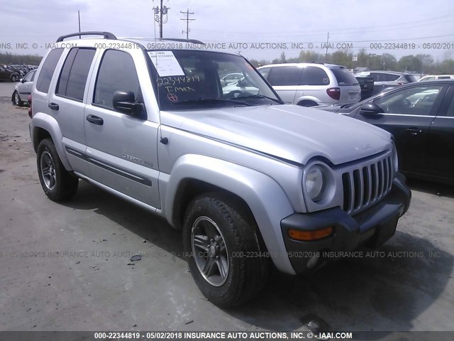 1J4GL48K24W171879 - 2004 JEEP LIBERTY SPORT 银色 照片 1