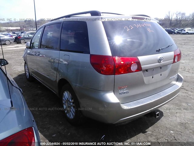 5TDBK22C07S001131 - 2007 TOYOTA SIENNA XLE/XLE LIMITED TAN photo 3