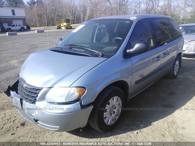 1A4GP45RX6B682966 - 2006 CHRYSLER TOWN & COUNTRY  Light Blue photo 2