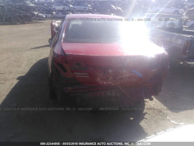 4T1BF1FK6EU786677 - 2014 TOYOTA CAMRY L/SE/LE/XLE 红色 照片 6