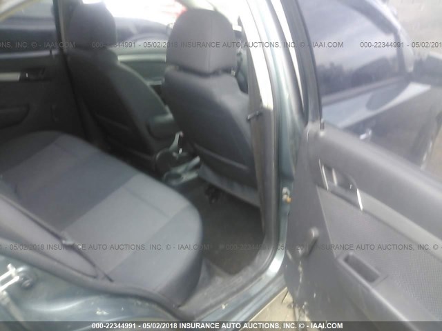 KL1TD5DEXAB111673 - 2010 CHEVROLET AVEO LS/LT 蓝色 照片 8