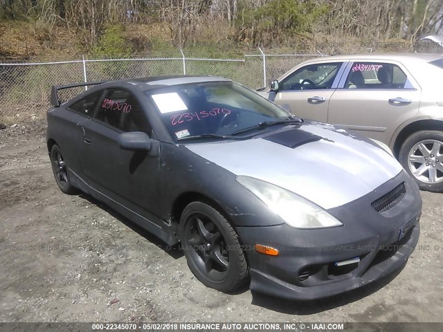 JTDDY32T630063417 - 2003 TOYOTA CELICA GT-S BLACK photo 1