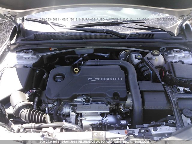 1G1ZB5STXHF156280 - 2017 CHEVROLET MALIBU LS Gümüş foto 10