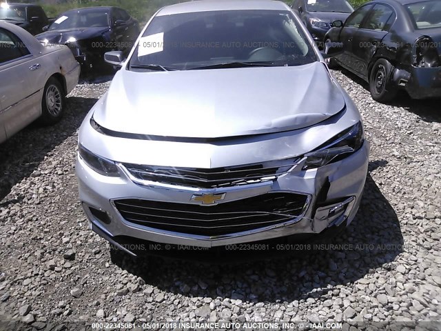 1G1ZB5STXHF156280 - 2017 CHEVROLET MALIBU LS Gümüş foto 6