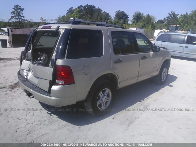 1FMZU63K04UC31647 - 2004 FORD EXPLORER XLT/XLT SPORT/NBX 金色 照片 4