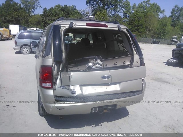 1FMZU63K04UC31647 - 2004 FORD EXPLORER XLT/XLT SPORT/NBX 金色 照片 6