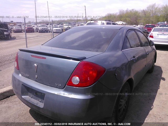 1G2ZG528954178061 - 2005 PONTIAC G6 TEAL photo 4