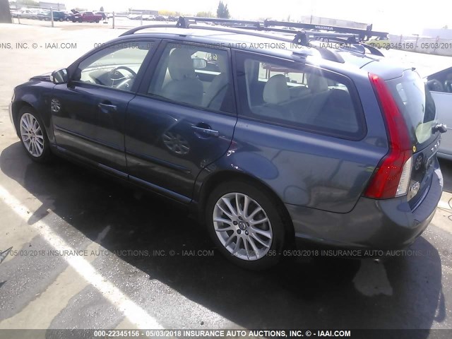 YV1672MW6B2603455 - 2011 VOLVO V50 T5 BLUE photo 3