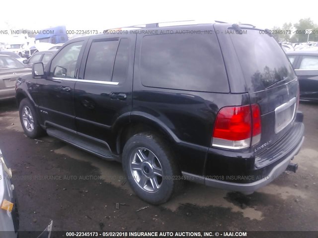 5LMEU88H84ZJ49723 - 2004 LINCOLN AVIATOR 黑色 照片 3