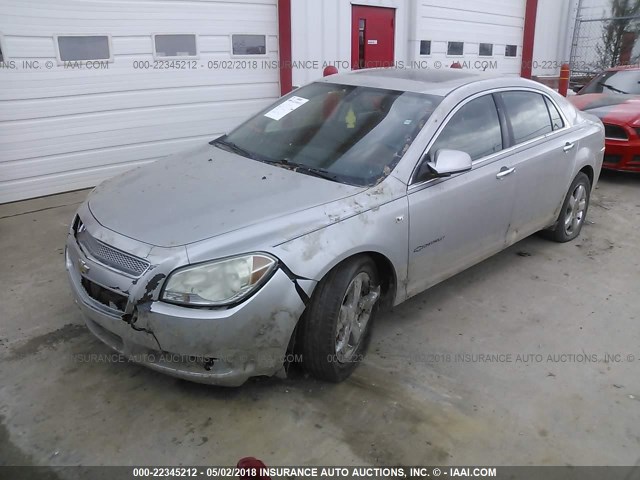 1G1ZK57B58F209497 - 2008 CHEVROLET MALIBU LTZ 银色 照片 2
