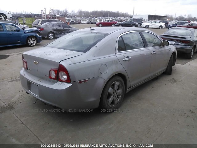 1G1ZK57B58F209497 - 2008 CHEVROLET MALIBU LTZ 银色 照片 4