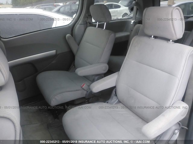 5N1BV28U87N126452 - 2007 NISSAN QUEST S/SE/SL SILVER photo 8