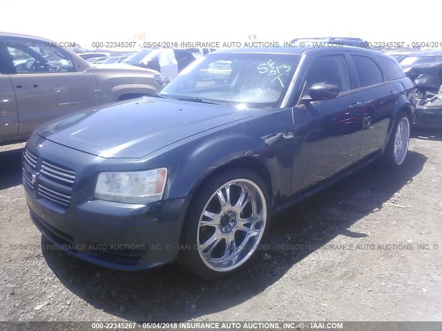 2D4FV47T18H217974 - 2008 DODGE MAGNUM GRAY photo 2