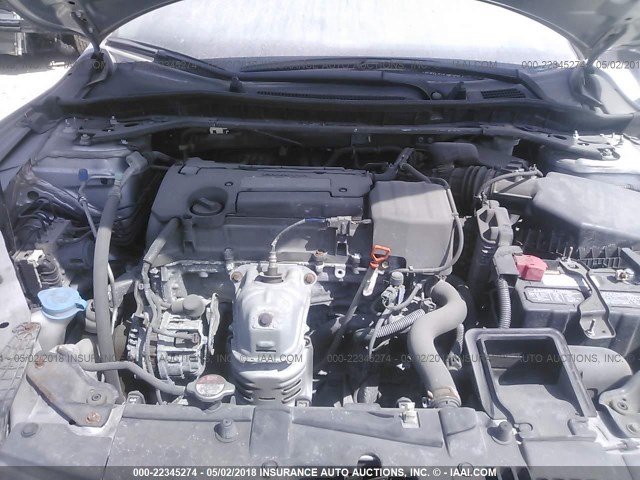 1HGCR2F58EA088669 - 2014 HONDA ACCORD SPORT Күміс фото 10